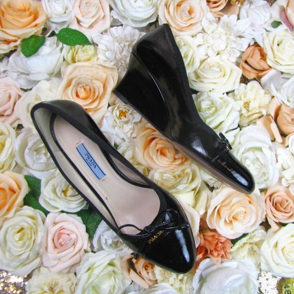 Prada HOST PICK wedge heels 36 - Picture 1 of 10